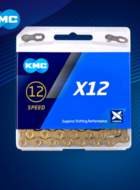 桂盟KMC自行车链条12速禧玛诺SRAM速联山地车公路车变速单车链子