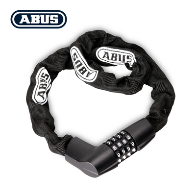 德国ABUS车锁登山车公路车防盗锁电动车自行车机车炼条锁密码锁