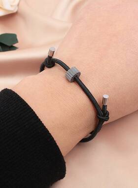 金属头钢珠破窗逃跑男女手链