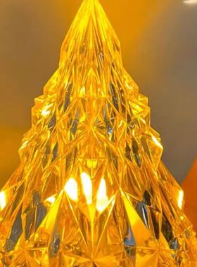 ins氛围感冰山小夜灯圣诞树卧室床头装饰治愈女生生日礼物