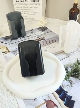 遥控器收纳盒文具挂架电视壁挂式收纳固定底座墙上置物架空调