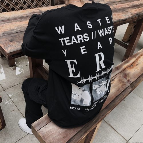 erd忧郁二代长袖荆棘人像复古