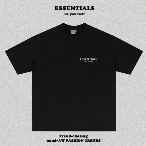 美式Essentials胸前反光短袖T恤