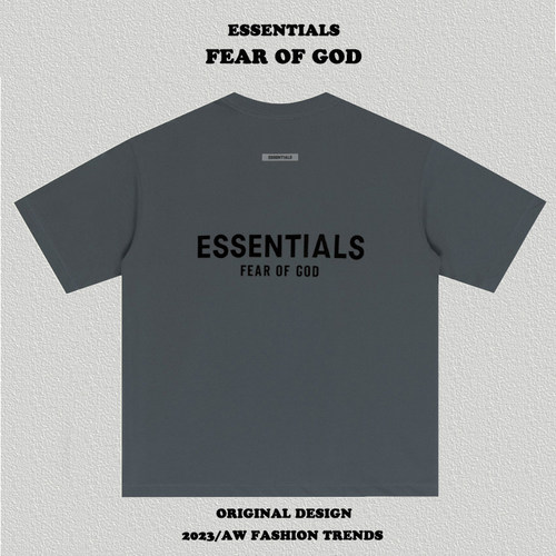 复线Essentials双面植绒短袖T恤