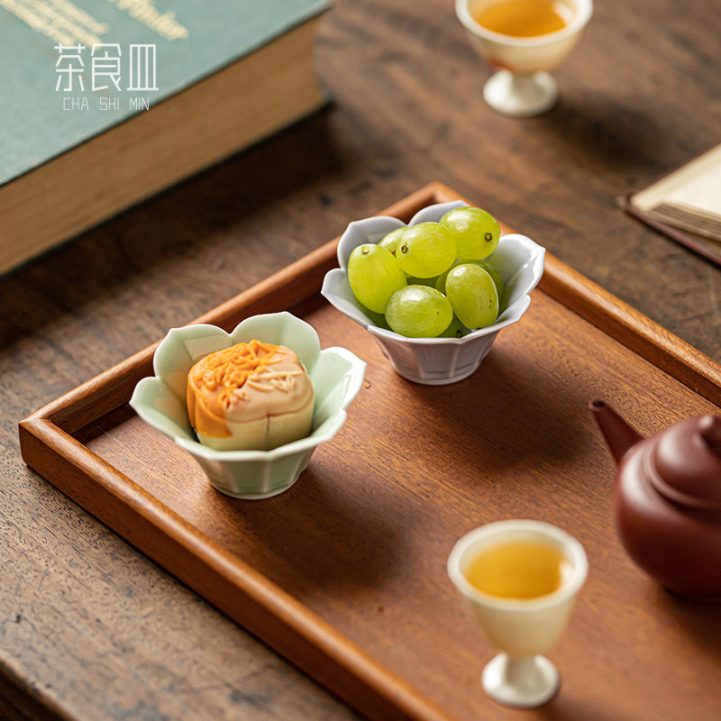 新品陶瓷果盘糕点盘水果零食盘