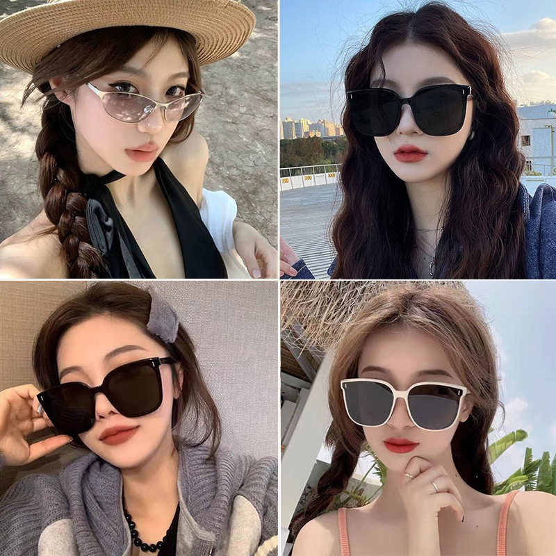 潮流墨镜男潮网红2026新款潮太阳镜男 户外开车防紫外线ins墨镜女