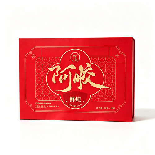 滋时阿胶鲜炖礼盒气血双补送长辈