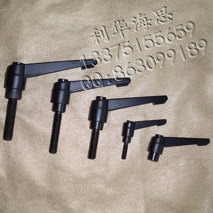 可调位紧定手柄 锁紧 可调定位 手柄螺丝 7字型手柄 M10*80*20~50