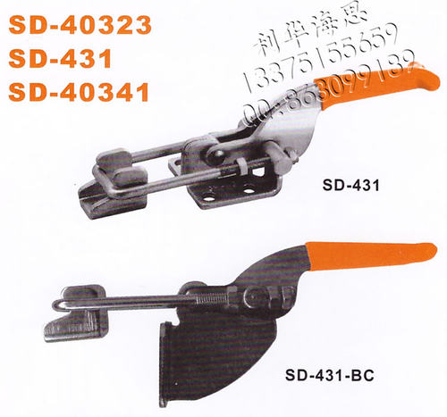 不锈钢门闩式快速夹钳 SD-40323SS SD-431SS SD-40341SS夹具 肘夹