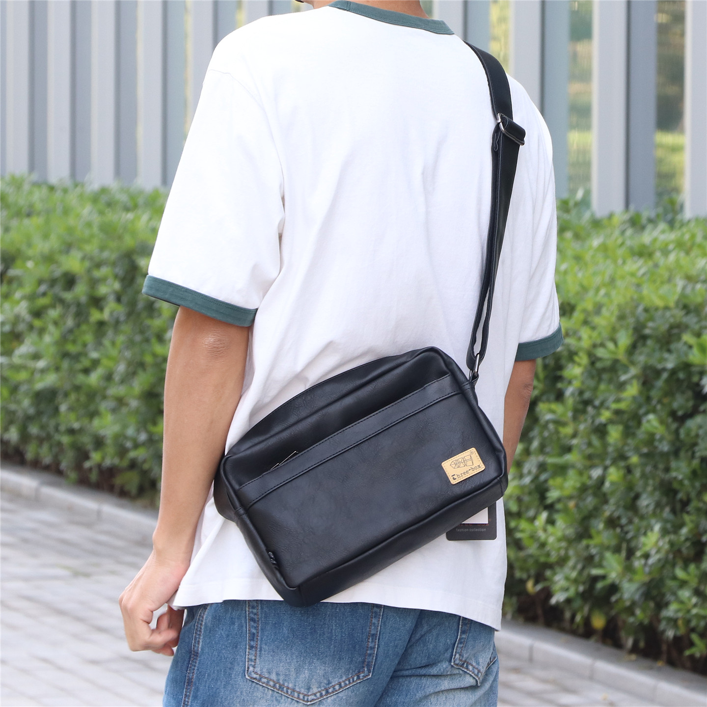 通勤休闲斜挎单肩小方包
