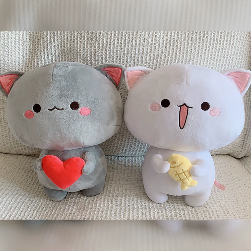 Плюшевая кукла милого котика Мака Чудесный мультфильм трехмерная подушка