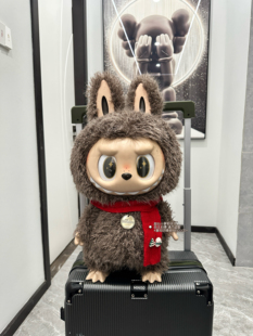 原创原版 58厘米拉布布围巾圣诞zimomo娃衣大号拉布布娃衣玩偶衣服