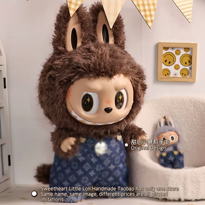 亏本清仓原创原版zimomo大天使衣服大首领 58cm衣服牛仔背带裤