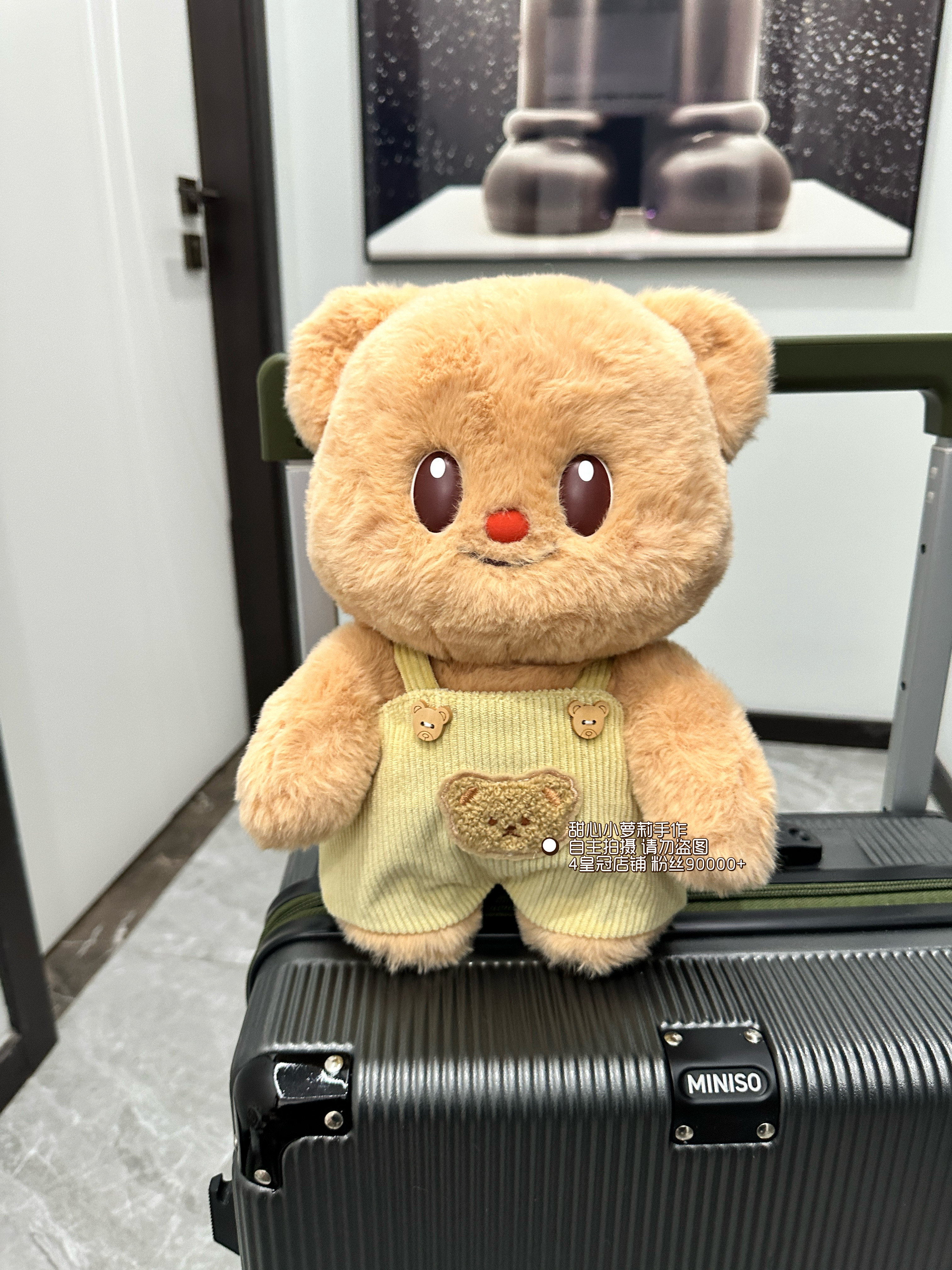 原创原版Fictus黄油小熊圣诞衣服泰迪熊衣服黄油小熊衣服