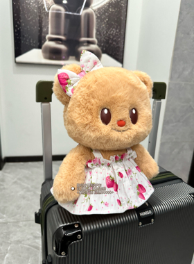 原创原版Fictus黄油小熊圣诞衣服泰迪熊衣服黄油小熊衣服