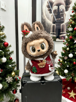 原创原版58厘米拉布布衣服圣诞zimomo娃衣大号拉布布娃衣玩偶衣服