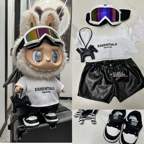 原创原版58厘米大首领衣服zimomo娃衣阴晴天使娃衣玩偶衣服潮牌