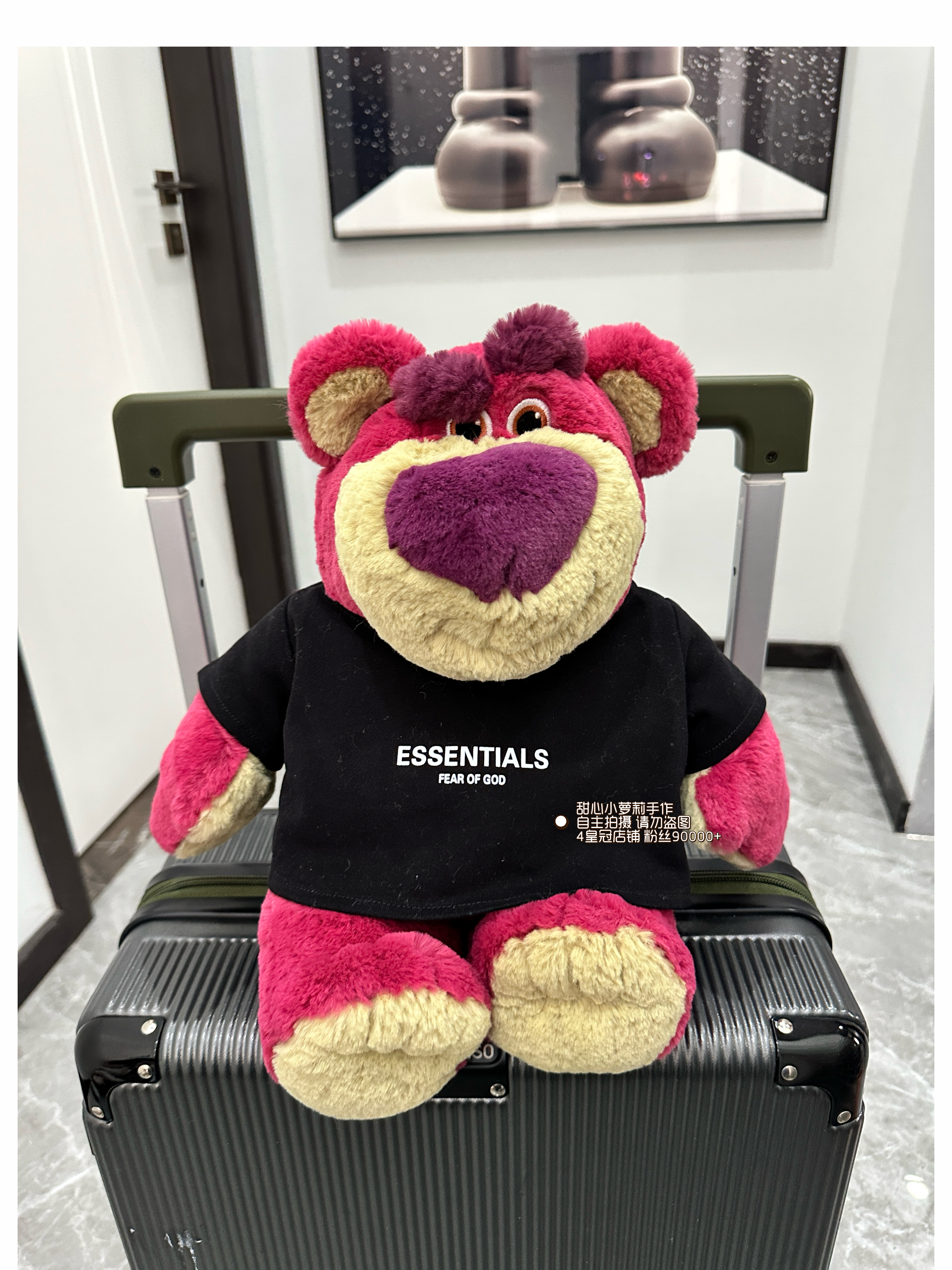 原创原版草莓熊衣服玩偶衣服迪斯尼草莓熊公仔衣服娃娃过家家娃衣