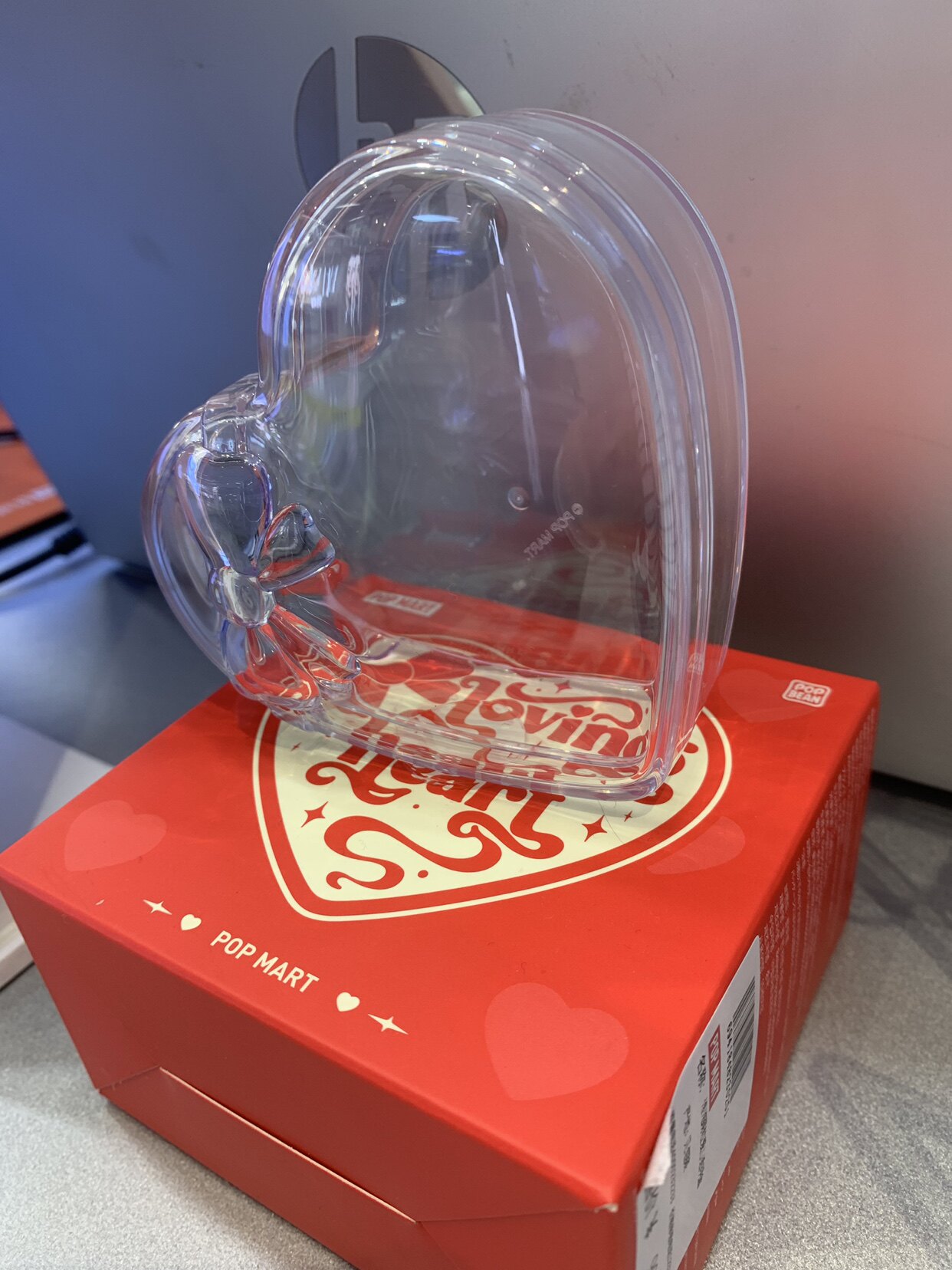 thumbnail for Bubble Mart genuine jar glass bottle special-shaped jar sp dimoo crying baby collection storage