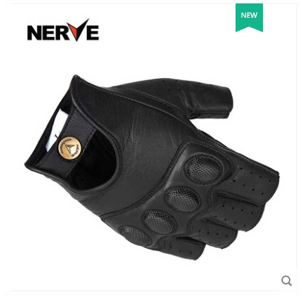NERVE涅夫夏季摩托车半指手套男女机车赛车骑士骑行防摔耐磨春秋