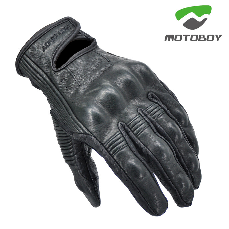 抢购断码价MOTOBOY四季舒适款摩托车机车骑行防摔手套M码男女通用
