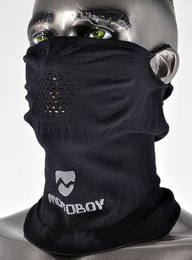 motoboy摩托车头套面罩半盔吸汗头盔内胆防臭防晒吸汗头巾MB-U08