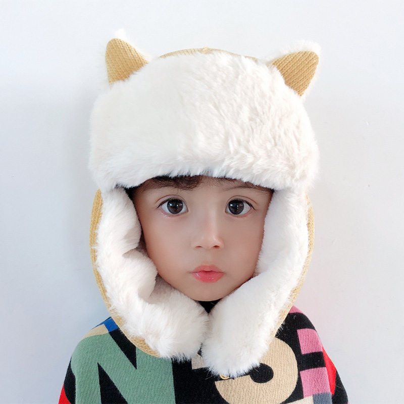 儿童雷锋帽全方位包裹冬季保暖