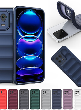 适用于小米13手机壳mi13Pro系列全包镜头保护套13lite磨砂新款13Pro液态硅胶p防摔曲屏男士软黑13l1te曲面屏