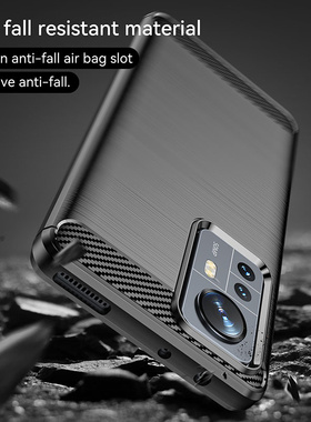 适用小米12SPro手机壳新款Mi12Pro硅胶外壳米12Pro Dimensity防摔保护套2206122SC天玑版曲面屏十二M黑色女男