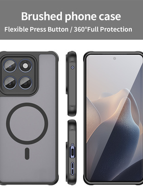 适用摩托罗拉moto60s手机壳XT2503-3硬壳60smoto新款ege磁吸外壳edges保护套edge60防摔海外国际版透白磨砂黑