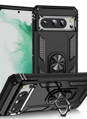 适用谷歌Pixel8pro手机壳googlepixel8支架google防摔男piexl8a全包piex1电话pixei保护套plxel8后壳case外壳