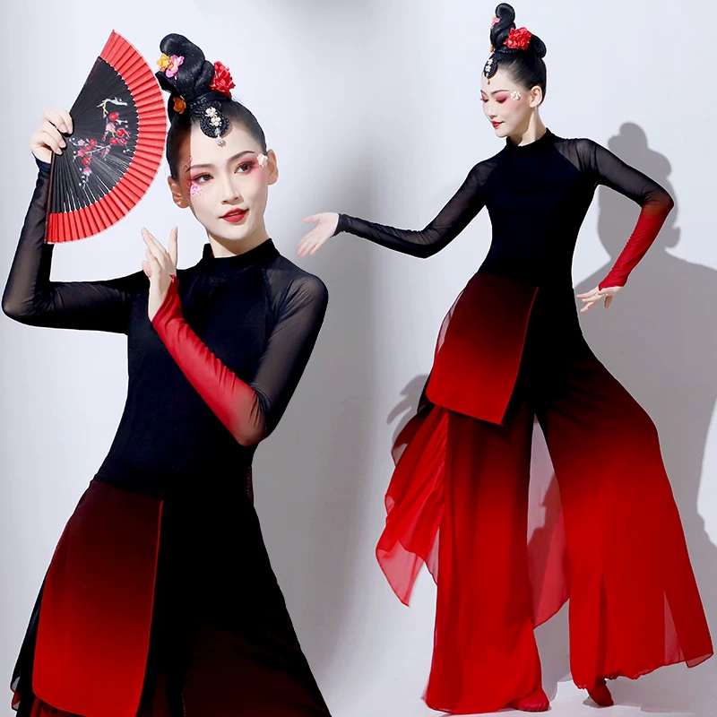 溯跃古典舞胶州秧歌演出服出租