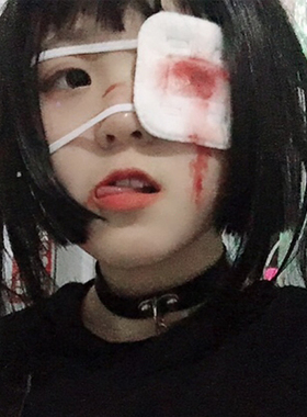 可爱萌网红独单眼罩日系卡通二次元动漫cos中二病也要谈恋爱眼罩