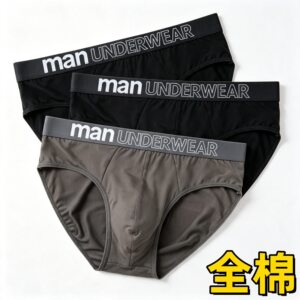 男士三角内裤纯棉全棉男生短裤头