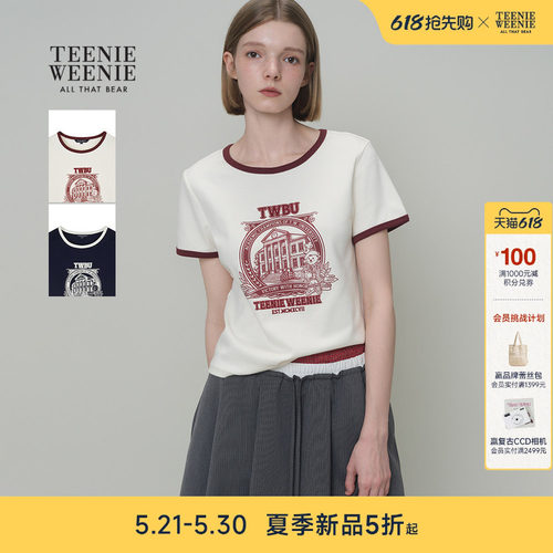 TeenieWeenie小熊女装T恤