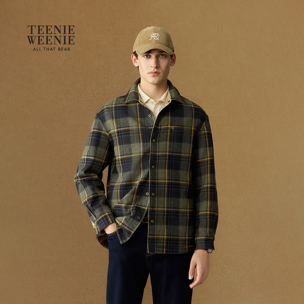 【T.W.R.C】TeenieWeenie小熊男装衬衫秋冬款双面穿衬衣外套twrc,男装,衬衫,淘宝优惠券,粉丝福利购,淘宝优惠卷