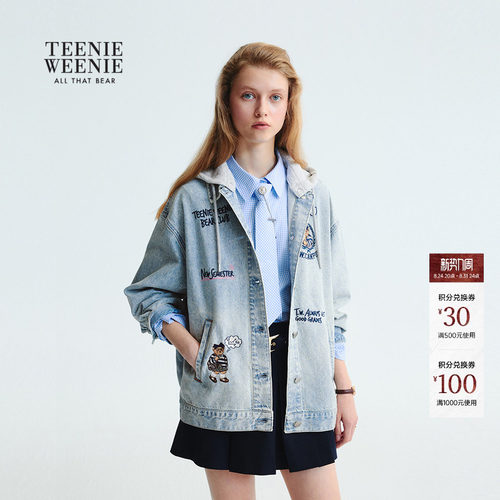 TeenieWeenie复古休闲牛仔外套