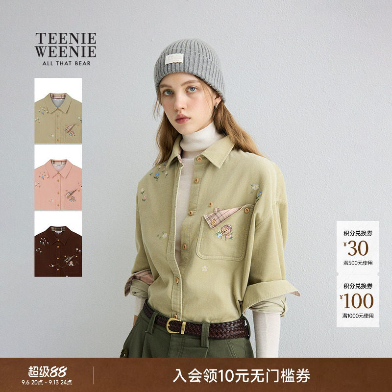 TeenieWeenie小熊女装衬衫图片