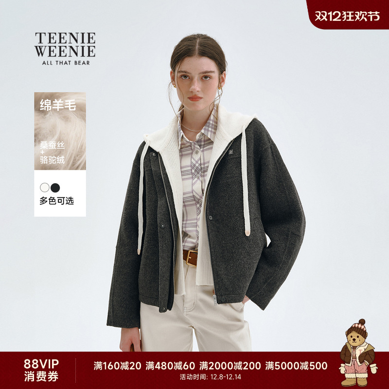 TeenieWeenie小熊女装毛呢外套