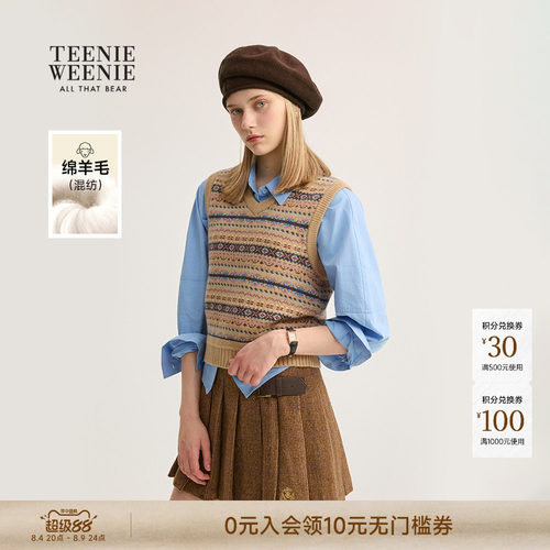 TeenieWeenie小熊女装+毛针织衫