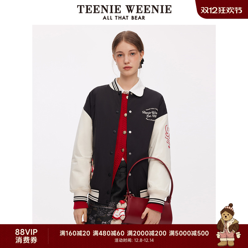 TeenieWeenie休闲夹棉棒球服外套