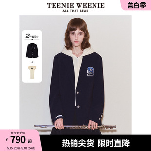 TeenieWeenie小熊春装 时髦两件套西服外套气质职场通勤