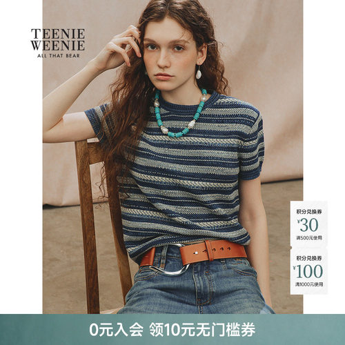 TeenieWeenie小熊女装毛针织衫