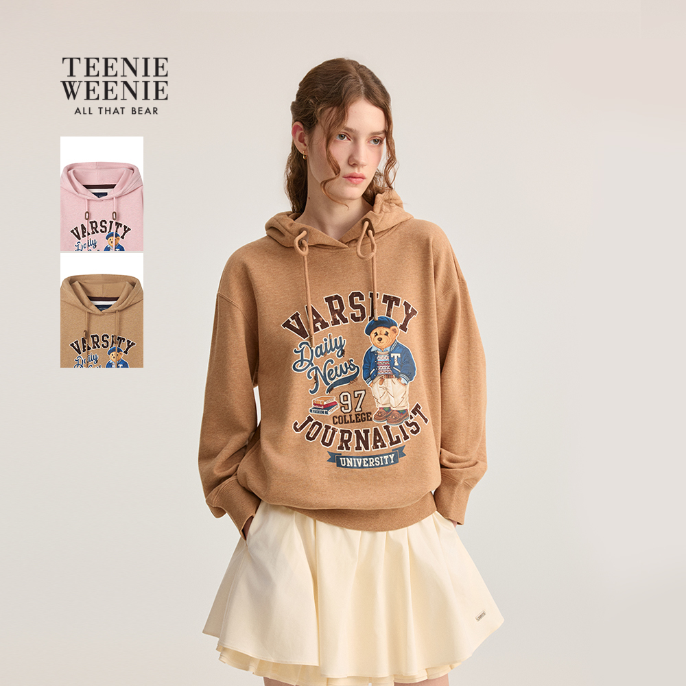 TeenieWeenie小熊女大熊连帽外套