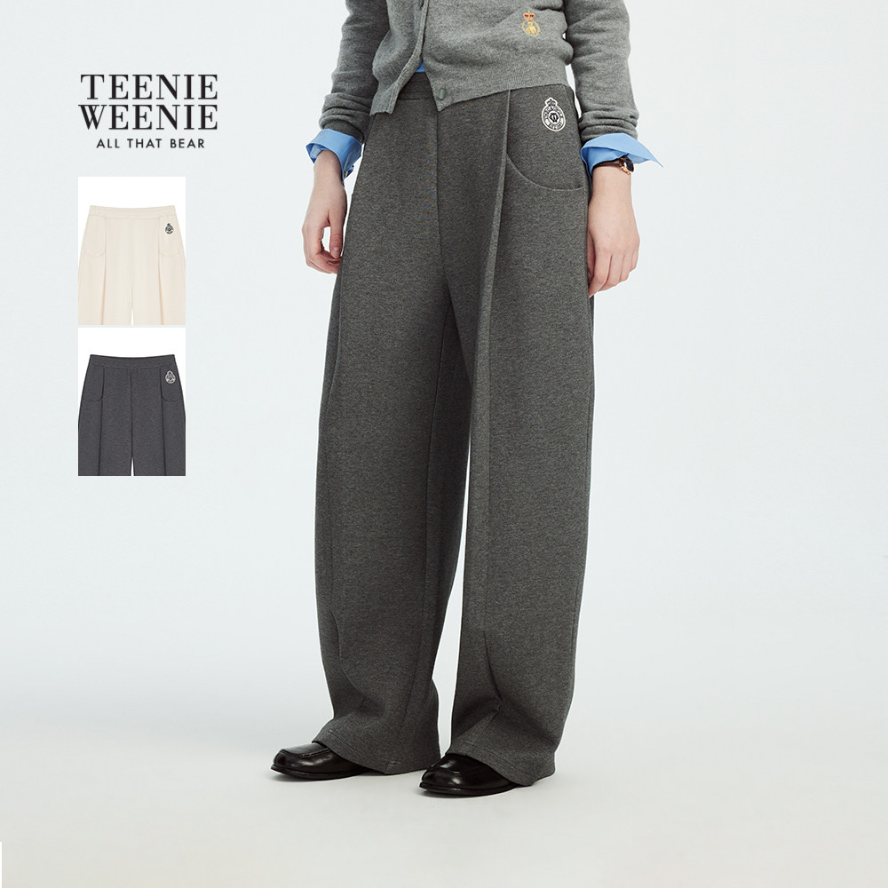 TeenieWeenie小熊女装卫裤2025年秋季新款松弛感舒适运动风休闲裤,女装/女士精品,卫裤,淘宝优惠券,粉丝福利购,淘宝优惠卷