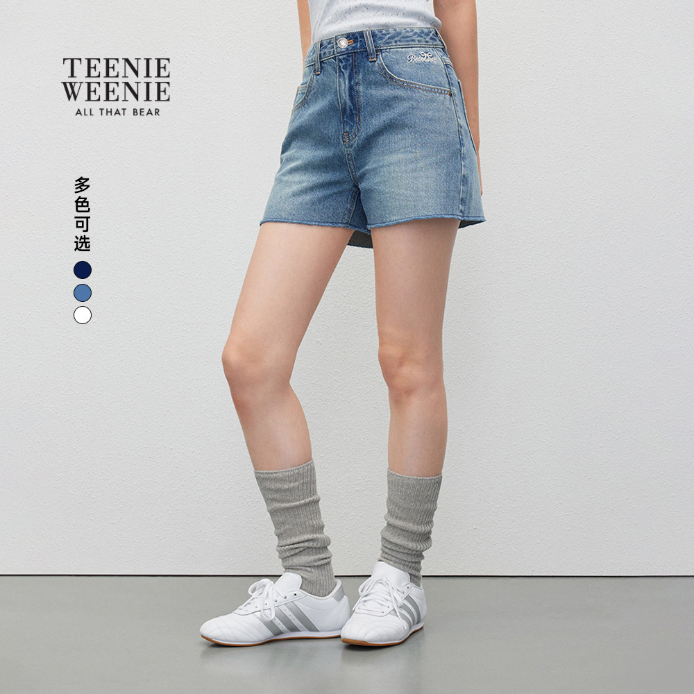 TEENIEWEENIE bearnova秋季新款简约质感刺绣牛