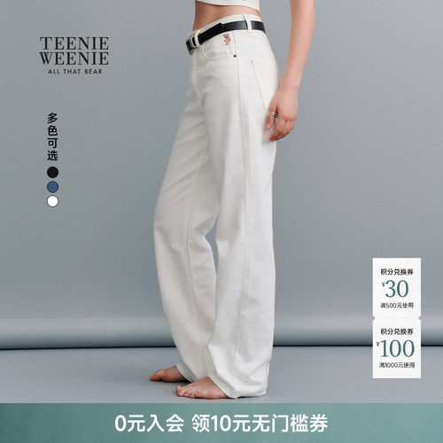 TEENIEWEENIEbearnova水洗牛仔裤