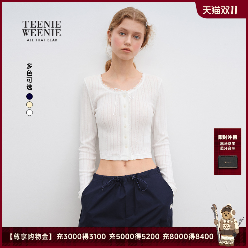 TEENIEWEENIEbearnova针织开衫