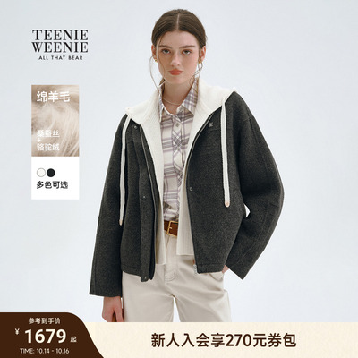 TeenieWeenie小熊女装毛呢外套