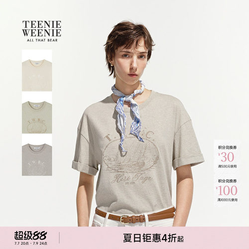 TeenieWeenie小熊女装T恤